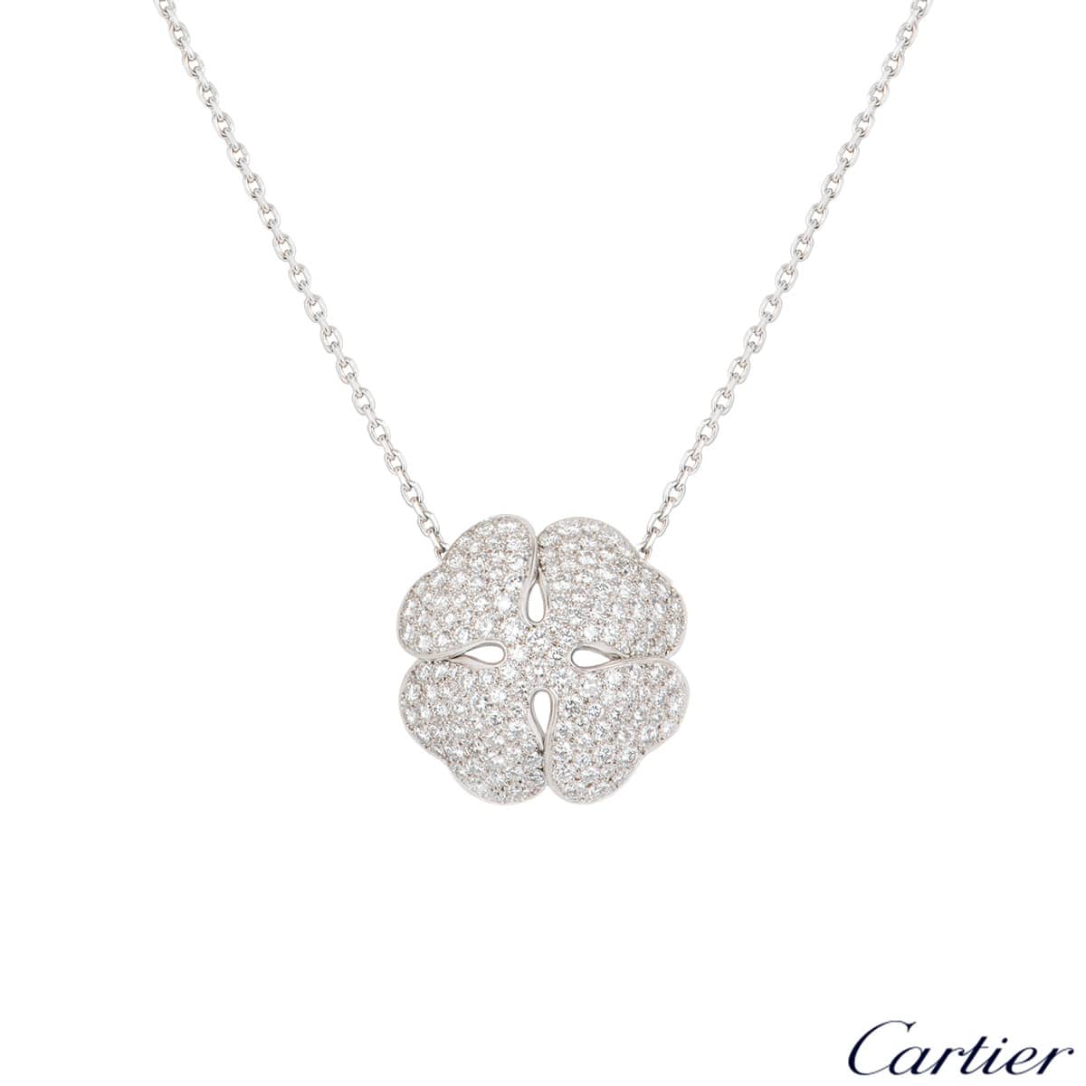 cartier clover necklace